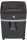 HP Pro Shredder 12MC Aktenvernichter mit Partikelschnitt P-5, 2 x 15 mm, bis 12 Blatt, schwarz