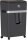 HP Pro Shredder 12MC Aktenvernichter mit Partikelschnitt P-5, 2 x 15 mm, bis 12 Blatt, schwarz