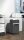 HP Pro Shredder 16MC Aktenvernichter mit Partikelschnitt P-5, 2 x 15 mm, bis 16 Blatt, schwarz