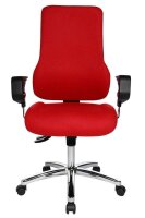 Topstar Bürostuhl Sitness 55, SD69X L51 Stoff rot,...