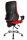 Topstar Bürostuhl Sitness 55, SD69X L51 Stoff rot, Gestell chrom
