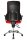Topstar Bürostuhl Sitness 55, SD69X L51 Stoff rot, Gestell chrom