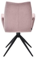 BISLEY Besucherstuhl Easy Meet EMFA EMFA720 pastellpink Stoff, 1 St.