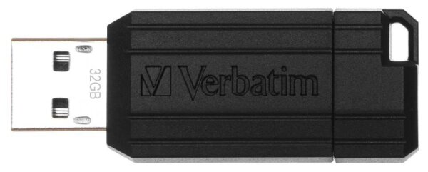 verbatim USB-Stick PinStripe schwarz 32 GB, 1 St.