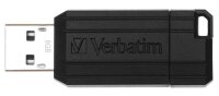verbatim USB-Stick PinStripe schwarz 8 GB, 1 St.