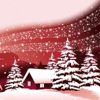 SIGEL Weihnachtsbriefumschläge Silent Night DIN lang...