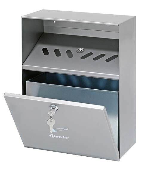 Bartscher Wandaschenbecher silber, 1 St.