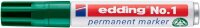 edding No. 1 Permanentmarker farbsortiert 1,0 - 5,0 mm, 10 St.