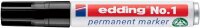 edding No. 1 Permanentmarker farbsortiert 1,0 - 5,0 mm, 10 St.