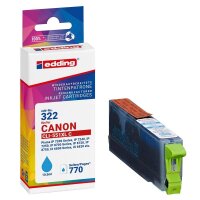 edding EDD-322 cyan Druckerpatrone kompatibel zu Canon...