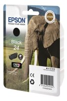 EPSON 24 / T2421 (Elefant) Foto schwarz Druckerpatrone