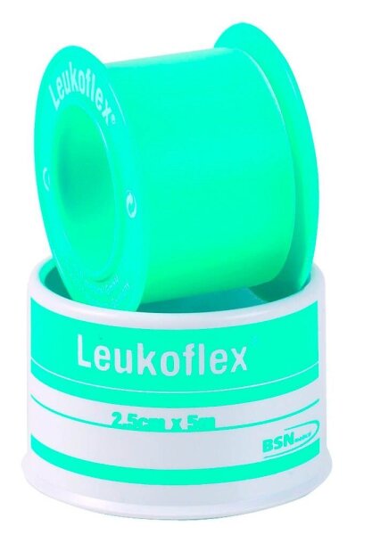 SÖHNGEN Heftpflaster Leukoflex® 1009219 transparent 2,5 cm x 5,0 m, 1 St.