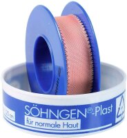 SÖHNGEN Heftpflaster Plast 1009110 beige 1,25 cm x...