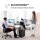 Fellowes AutoMax 200C Aktenvernichter mit Partikelschnitt P-4, 4 x 38 mm, bis 200 Blatt, schwarz