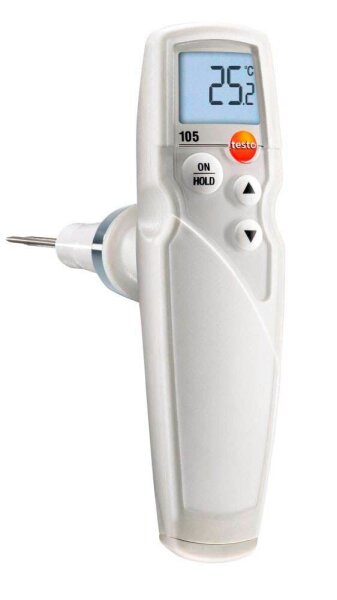 testo 105 Kerntemperatur-Lebensmittelthermometer weiß