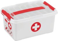 sunware the q-line Erste-Hilfe-Box 6,0 l weiß/rot...