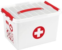 sunware the q-line Erste-Hilfe-Box 22,0 l weiß/rot...