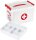 sunware the q-line Erste-Hilfe-Box 22,0 l weiß/rot 40,0 x 30,0 x 26,0 cm, 1 St.