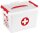 sunware the q-line Erste-Hilfe-Box 22,0 l weiß/rot 40,0 x 30,0 x 26,0 cm, 1 St.