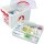 sunware the q-line Erste-Hilfe-Box 22,0 l weiß/rot 40,0 x 30,0 x 26,0 cm, 1 St.