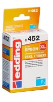 edding EDD-452  cyan Druckerpatrone kompatibel zu EPSON...