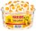 HARIBO SPIEGELEIER Fruchtgummi 150 St./1,0 kg, 150 St.