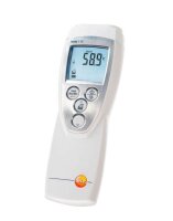 testo 112 Lebensmittel-Temperaturmessgerät weiß