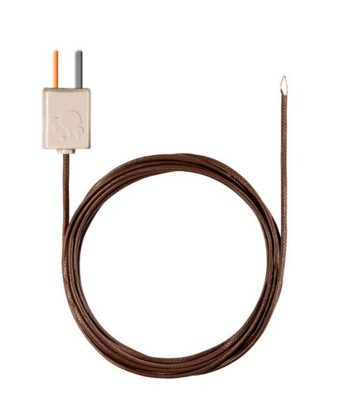 testo TE Typ T flexibler Temperaturfühler für Backöfen braun