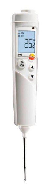 testo 106 Kerntemperatur-Lebensmittelthermometer weiß, 1 St.