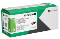 Lexmark 51B2000  schwarz Toner