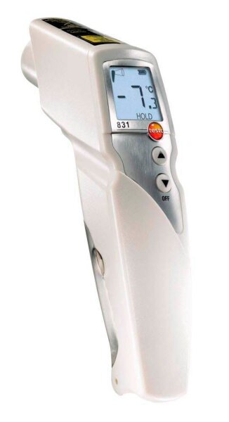 testo 831 Infrarot-Lebensmittelthermometer weiß