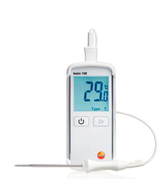 testo 108 Kerntemperatur-Lebensmittelthermometer weiß