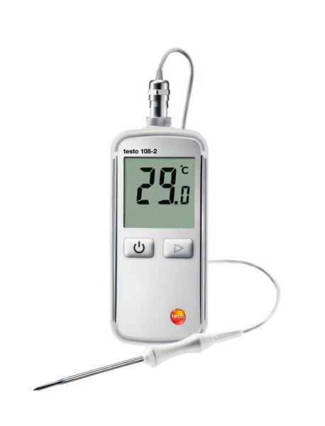 testo 108-2 Kerntemperatur-Lebensmittelthermometer weiß