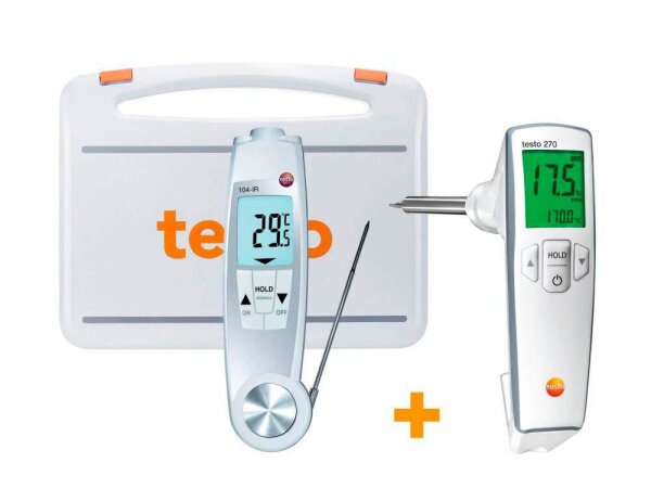 testo Frittieröl-Tester-Set silber