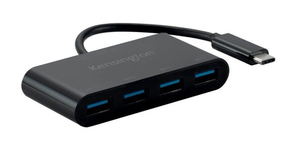 Kensington USB-Hub CH12004 4-fach schwarz