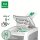LEITZ IQ Autofeed Office Pro 600 Aktenvernichter mit Partikelschnitt P-5, 2 x 15 mm, bis 600 Blatt, weiß