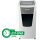 LEITZ IQ Autofeed Office Pro 600 Aktenvernichter mit Partikelschnitt P-5, 2 x 15 mm, bis 600 Blatt, weiß