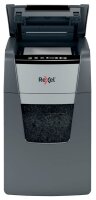 Rexel Optimum AutoFeed+ 130X Aktenvernichter mit Partikelschnitt P-4, 4 x 28 mm, bis 130 Blatt, schwarz