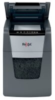 Rexel Optimum AutoFeed+ 90X Aktenvernichter mit Partikelschnitt P-4, 4 x 28 mm, bis 90 Blatt, schwarz