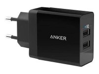 ANKER PowerPort2 Ladeadapter schwarz, 24 Watt