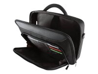 Targus Laptoptasche Classic+ Kunstfaser schwarz/rot...