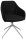 Topstar Besucherstuhl Sitness Life 2.1 SLE2110-KC0 schwarz Stoff, 1 St.