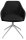 Topstar Besucherstuhl Sitness Life 2.1 SLE2110-KC0 schwarz Stoff, 1 St.
