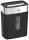 HP OneShred 8CC Aktenvernichter mit Partikelschnitt P-4, 5 x 18 mm, bis 8 Blatt, schwarz, silber