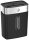 HP OneShred 8CC Aktenvernichter mit Partikelschnitt P-4, 5 x 18 mm, bis 8 Blatt, schwarz, silber