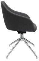 Topstar Besucherstuhl Sitness Life 2.1 SLE2110 KC2 anthrazit Stoff, 1 St.