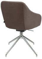 Topstar Besucherstuhl Sitness Life 2.1 SLE2110-KC8 dunkelbraun Stoff, 1 St.