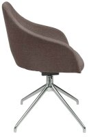 Topstar Besucherstuhl Sitness Life 2.1 SLE2110-KC8 dunkelbraun Stoff, 1 St.