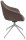 Topstar Besucherstuhl Sitness Life 2.1 SLE2110-KC8 dunkelbraun Stoff, 1 St.