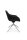Topstar Besucherstuhl Sitness Life 2.0 SLE2010-KC0 schwarz Stoff, 1 St.